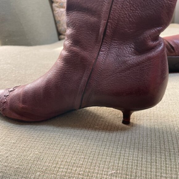 Prada brown leather ankle boot 38EUR - Picture 6 of 14